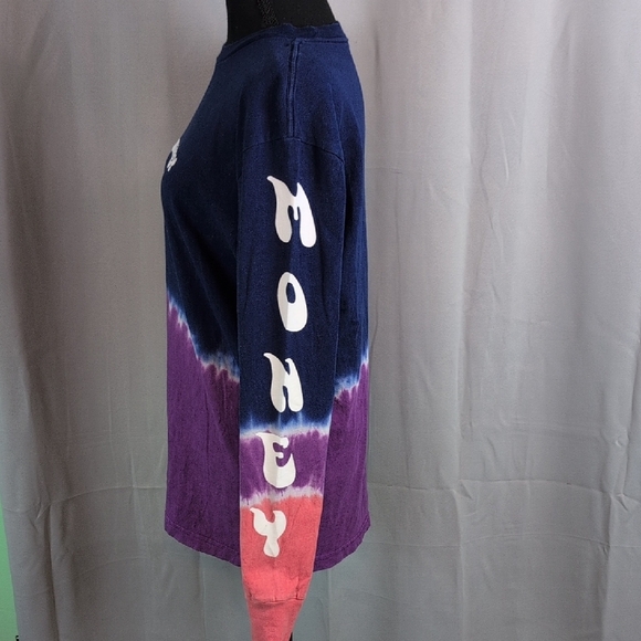 American Eagle Outfitters Multicolor Tie-Dye Long Sleeve Tee - Picture 3 of 7